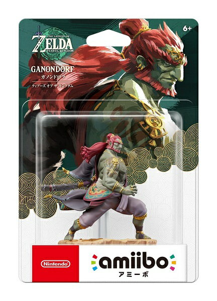 【新品】【同梱不可】1週間以内発送　amiibo ガノンドロフ【ティアーズ オブ ザ キングダム】（ゼルダの伝説シリーズ） NVL-C-AKAZ アミーボ おもちゃ スイッチ 任天堂 ゲーム 周辺機器 プレゼント フィギュア