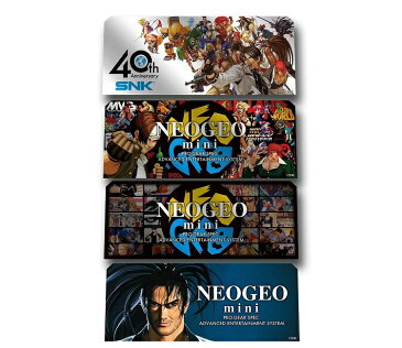 【新品】【即納】NEOGEO mini キャラクターステッカー (4枚入り)