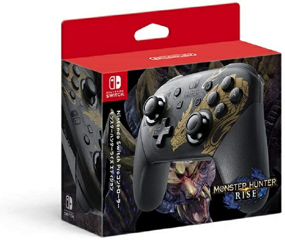 【新品】1週間以内発送 Nintendo Switch Proコントローラー モンスターハンターライズエディション モンハン スイッチ