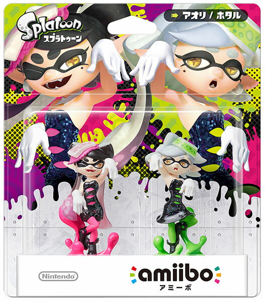 【新品】1週間以内発送 amiibo シオカラーズセット【アオリ/ホタル】 (スプラトゥーンシリーズ) 任天堂 アミーボ フィギュア おもちゃ Splatoon