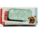 【新品】1週間以内発送　Nintendo Switch キャリングケース あつまれ どうぶつの森エディション ～たぬきアロハ柄～ （画面保護シート付き）