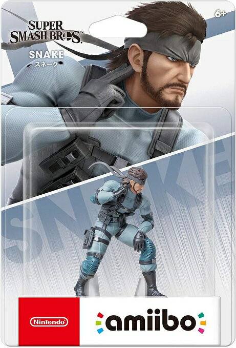 【新品】1週間以内発送 amiibo スネーク(大乱闘スマッシュブラザーズシリーズ) NVL-C-AADH 任天堂 アミーボ フィギュア おもちゃ ゲーム 周辺機器