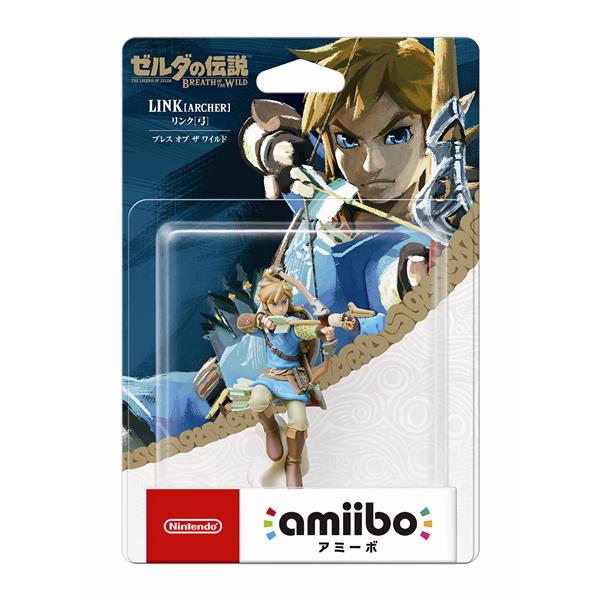 【新品】1週間以内発送 amiibo リンク(弓)【ブレス オブ ザ ワイルド】（ゼルダの伝説シリーズ） Nintendo 任天堂 アミーボ Switch フィギュア 【NVL-C-AKAK】