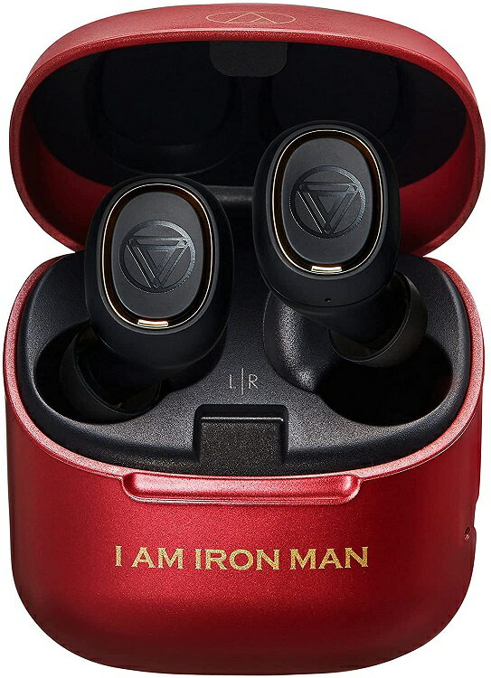 【新品】【即納】audio-technica/完全ワイヤレスイヤホン/ATH-MVL2 IM/MARVEL/IRON MANモデル