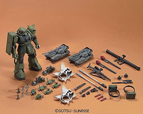 【新品】1週間以内発送 HGUC 機動戦士ガンダム MS IGLOO ザク地上戦セット 1/144スケール 色分け済みプラモデル がんだむ ガンプラ ロボット