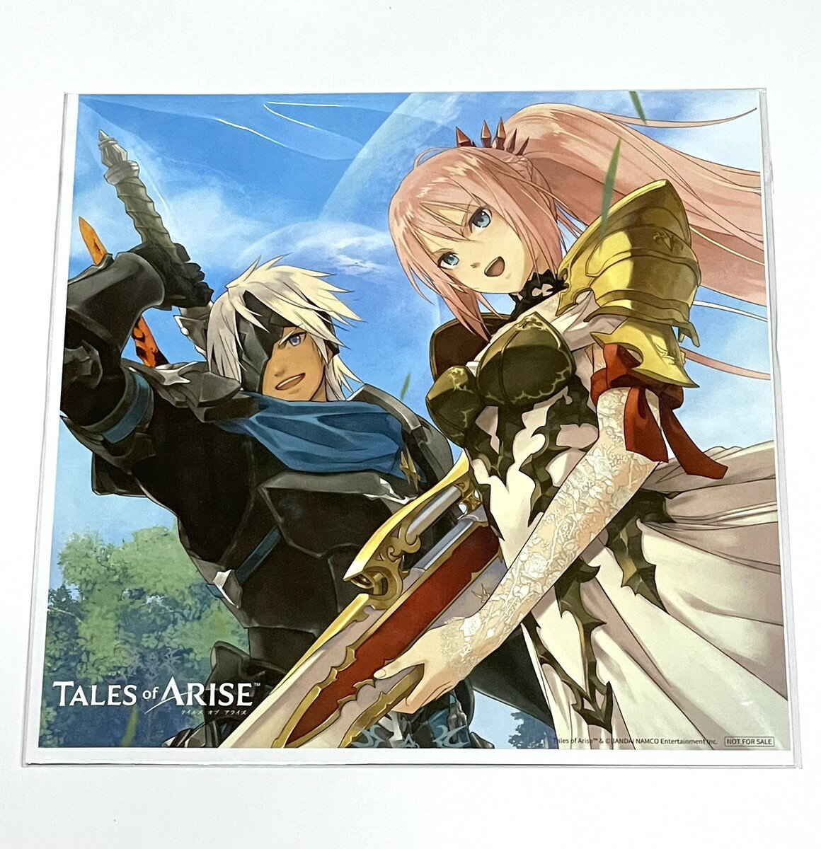 Rakuten - 【新品】【即納】【同梱不可】特典のみ！ 描き下ろしデカジャケ　Tales of ARISE Premium edition テイルズ オブ アライズ