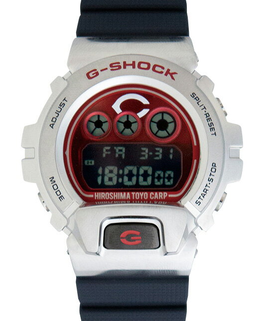 【未使用品】【即納】広島カープ G-SHOCK（2023年モデル） CARP×CASIO DW-6900モデル 限定アイテム 腕時計 グッズ GM-6900CARP23-1JR