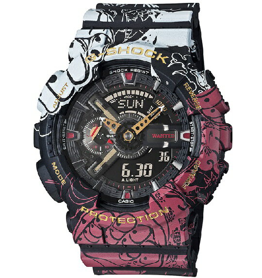 腕時計, メンズ腕時計 CASIO G-SHOCK G GA-110JOP-1A4JR ONE PIECE 