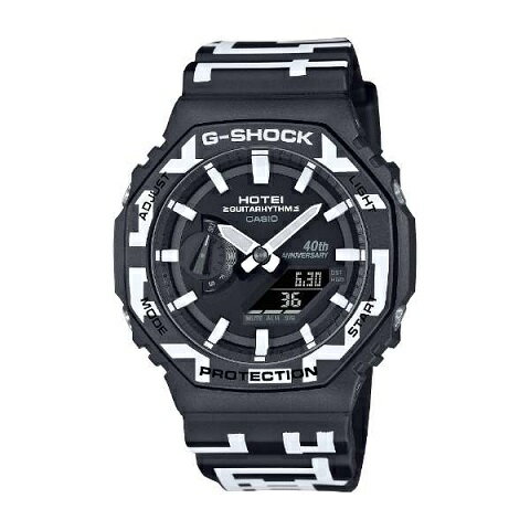 【未使用品】【即納】カシオ CASIO G-SHOCK ジーショック 布袋寅泰コラボレーションモデル HOTEI 40th ANNIVERSARY GUITARHYTHM MODEL GA-2100HT-1AJR ほてい ともやす ロック ミュージシャン