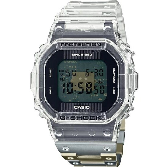 1週間以内発送　腕時計 ジーショック カシオ G-SHOCK 40th Anniversary Clear Remix DWE-5640RX-7JR メンズ クリア×ゴールド×シルバー　クリアリミックス 40周年 限定モデル Casio