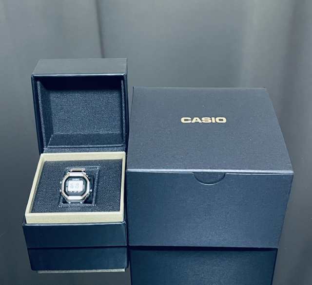 【未使用品】【即納】プライスタグ付属　カシオウォッチ 50周年記念 CASIO RING WATCH　CRW-001-1JR　CASIO WATCH 50TH ANNIVERSARYモデル 腕時計 メンズ シルバー リングウォッチ 贈り物 プレゼントのサムネイル