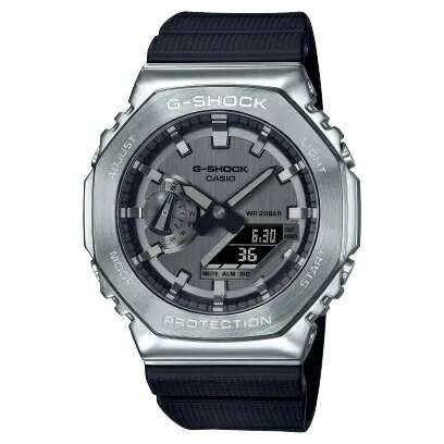 【未使用品】1週間以内発送【GM-2100-1AJF シルバー】 CASIO カシオ G-SHOCK ジーショック 2100 Series 八角形フォルム メタルカバード..