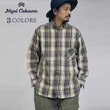 ʥ롦ܥ BRITISH OFFICERS SHIRT TYPE 2 FLANNEL CHECK 3 COLORS MAIN LINE NIGEL CABOURN