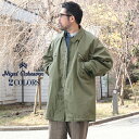 ナイジェル・ケーボン 1950s SHELL COAT COTTON NYLON PIN OX2 COLORS NIGEL CABOURN