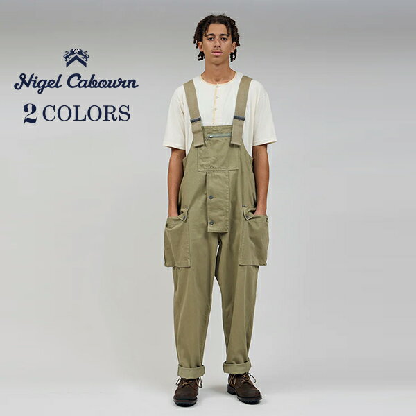 ナイジェル・ケーボン × ライブロ (SIZE: 46/M - 54/XXXL) WORKBENCH DUNGAREE 2 COLORS NIGEL CABOURN × LYBRO