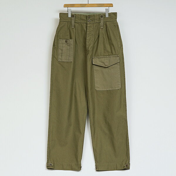 ナイジェル・ケーボン (SIZE:W30-W38) BRITISH ARMY PANT NANO PIGMENT GREEN MAIN LINE NIGEL CABOURN