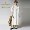 ナイジェル ケーボン ウーマン VINTAGE GATHER DRESS 3 COLORS MAIN LINE NIGEL CABOURN WOMAN