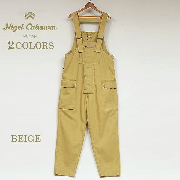 ナイジェル・ケーボン ウーマン × ライブロ (SIZE: 42/XS - 44/S) WORKBENCH DUNGAREE 2 COLORS NIGEL CABOURN WOMAN × LYBRO