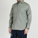 ナイジェル・ケーボン BRITISH OFFICERS SHIRT DARK GREEN MAIN LINE NIGEL CABOURN