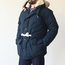 ナイジェル・ケーボン EVEREST PARKA VENTILE × SHEEPSKIN DARK NAVY AUTHENTIC LINE NIGEL CABOURN ダウンジャケット