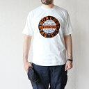 フリーホイーラーズ T-SHIRT 1937 DAYTONA LAND SPEED RACING LIGHT WEIGHT KNIT OFF-WHITE FREEWHEELERS