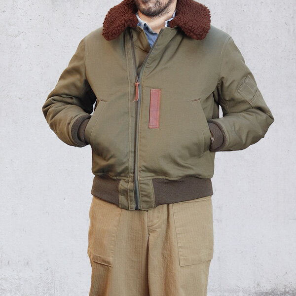 フリーホイーラーズ TYPE B-15B PLAIN MODEL CIVILIAN MODEL 1940s CIVILIAN MILITARY STYLE CLOTHING COTTON CHINO DRILL OLIVE DRAB FREEWHEELERS