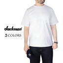 ジャックマン DOTSUME POCKET T-SHIRT 6 COLORS MADE IN JAPAN ポケットTee 無地Tee JACKMAN