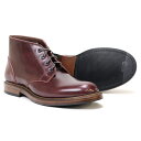 ジョン ロフグレン ブーツメーカー THE STEADFAST CHUKKA BOOTS BURGUNDY CALFSKIN MADE IN JAPAN チャッカブーツ JOHN LOFGREN BOOTMAKER