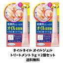 【当店のおすすめ品 送料無料】ネイルネイル モイスチャライジング オイル ジェル トリートメント フルーティーフローラルの香り 9g×2個セット
