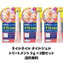 【当店のおすすめ品 送料無料】ネイルネイル モイスチャライジング オイル ジェル トリートメント フルーティーフローラルの香り 9g×3個セット