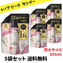 【当店のおすすめ品 送料無料】 レノア オードリュクス 香り付け専用 ビーズ マインドフルネスシリーズ サンデー 詰め替え 855mL×5袋セット