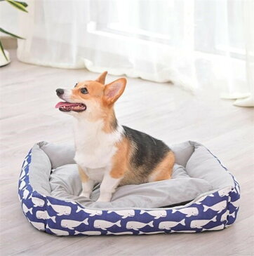 ペットベッド ベッド ペット 犬 イヌ いぬ 猫 ネコ ねこ あったか 秋冬 冬用 ペット用 犬用 猫用 手洗い 洗濯 かわいい 可愛い 肉球 足あと スクエア 小型犬 角型Mサイズ ソファベッド 猫ベッド 犬ベッド 洗える