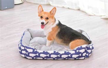 ペットベッド ベッド ペット 犬 イヌ いぬ 猫 ネコ ねこ あったか 秋冬 冬用 ペット用 犬用 猫用 手洗い 洗濯 かわいい 可愛い 肉球 足あと スクエア 小型犬 角型Mサイズ ソファベッド 猫ベッド 犬ベッド 洗える