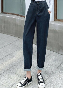 レディースデニムパンツ デニムパンツ レディース ファッション 春 夏 秋 冬 ウォッシュ加工 カジュアル 美シルエット およばれ 大人カジュアル 大きいサイズ S〜XL 出勤 ボトムス ゆったり 女性ボトム デニム パンツ レディース テーパード ジーンズ ロールアップ