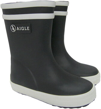 【ラッキーシール対象】AIGLE(エーグル)カジュアルシューズ【ジュニア(トドラー) レインブーツ】 BABY FLAC(ベイビー・フラック)ZZJ2485MARINE NEW