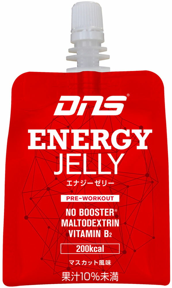 【5月18日限定 最大3 OFFクーポン＆P最大10倍】 DNS ディーエヌエス エナジーゼリー180g ゼリー飲料 エナジードリンク トレーニング 運動前 部活 練習 サプリ エネルギー補給 筋トレ ダイエット ジム 勉強 試合 EJEL180 MUS