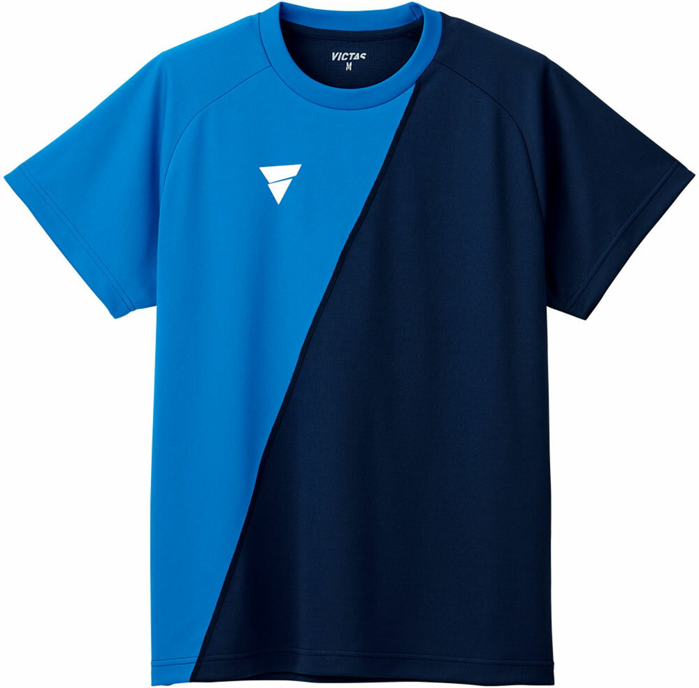 【5月20日限定 P最大10倍】 VICTAS ヴィクタス 卓球 Tシャツ V－TS230 メンズ レディース吸汗速乾 ウエア シャツ 軽量 532101 5060