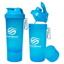 【7月26日2時まで 最大3%OFFクーポン&P最大10倍】 SMARTSHAKE スマートシェイク スマートシェイク シェイカーボトル スリム ネオンブルー KSS0106