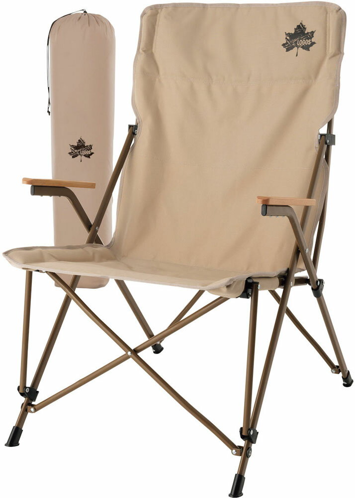 ロゴス LOGOSアウトドアTradcanvas ダイニングマスターチェア 椅子 イス チェア キャンプ バーベキュー スリム コンパクト メッシュポケット付き 収納袋付き73173126