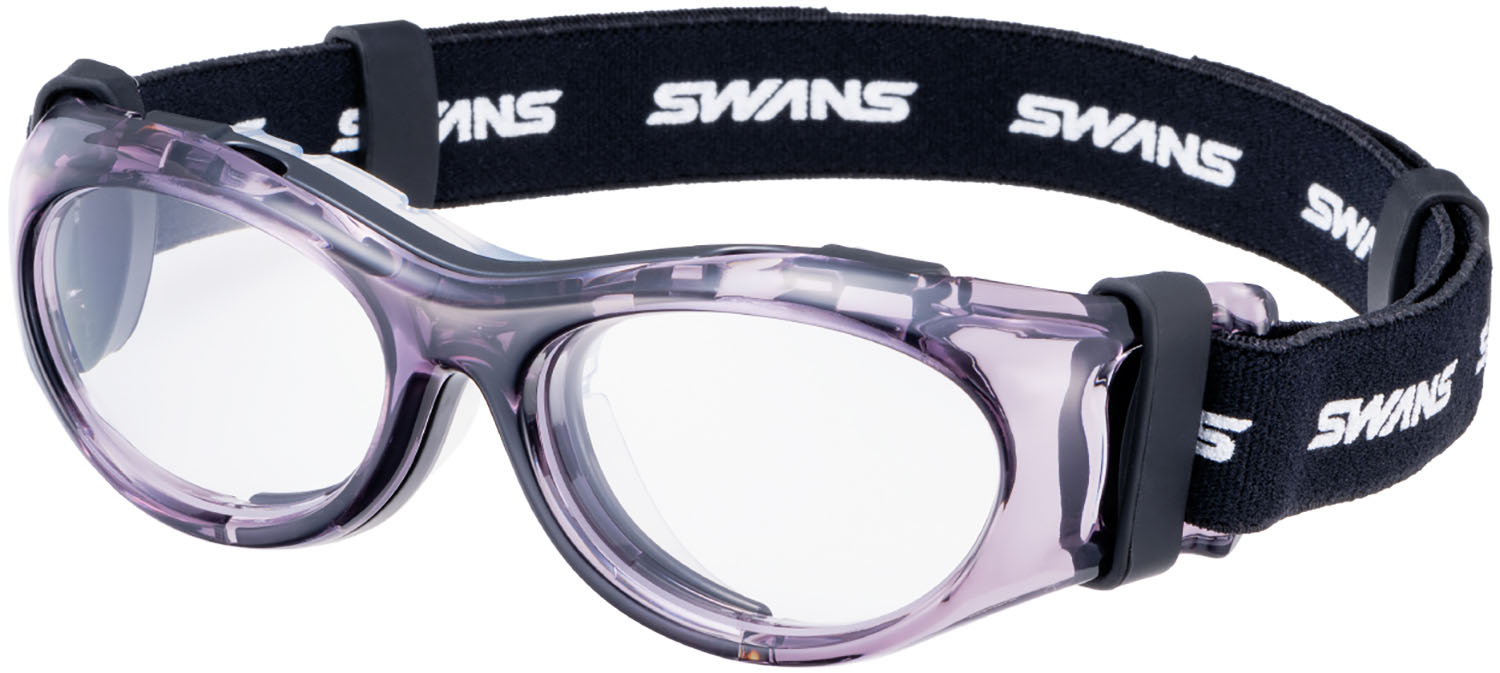 スワンズ SWANS スポーツ用ゴーグル 小学校低学年から10歳まで SVS-700N BLK クリアブラック アイガード スポーツメガネ 子供用 ジュニア サッカー 野球 バスケ SVS700N CLSMのサムネイル