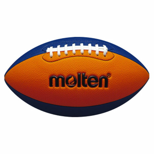 【5月30日限定 P最大10倍】 モルテン Molten フラッグフットボールジュニア オレンジ×ブルー Q4C2500OB