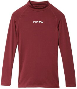 【GW期間限定5月6日まで!P最大10倍】 フィンタ FINTA サッカー Jr.ハイネックインナーシャツ ジュニア 子ども キッズ ウェア 部活動 クラブ活動 練習 試合 学校 運動 オールシーズン 着替え 移動着 トップス FTW7028 051