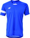 【8月18日 最大3%OFFクーポン&P最大10倍】 ニューバランス New Balance サッカー ゲームシャツ ジュニア用 トップス 半袖 フットボール ユニフォーム シンプル 練習 トレーニング プラクティス 部活 チーム キッズ 子供 小学生 JJTF0489 RBT
