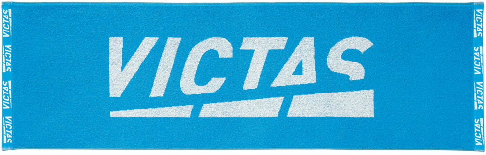 【全品3％OFFクーポン スーパーセール開始28時間限定 】 VICTAS ヴィクタス 卓球 プレイ ロゴ スポーツ タオルPLAY LOGO SPORTS TOWEL ジャガード ロゴ 692101 5100