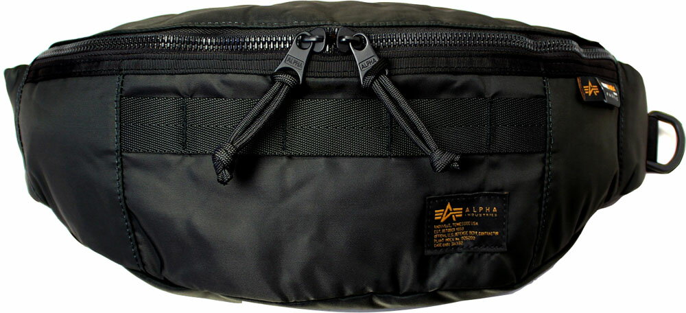 アルファインダストリーズ バッグ メンズ 【6/1限定 P最大25倍】 アルファインダストリーズ ALPHA INDUSTR AI TZ1082 WAIST BAG ブラック 6600710 ギフト