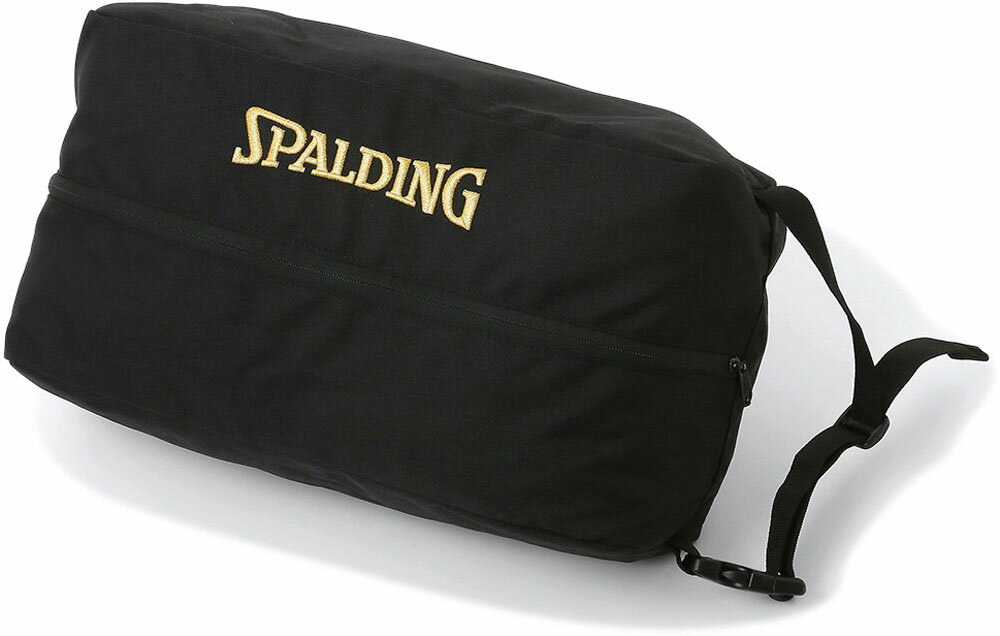 【6/11 2時まで 最大4％OFFクーポン＆P最大10倍 】 SPALDING スポルディング バスケット シューズバッグ ゴールド 42-002GD 42002GD ギフト