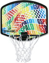 【GW期間限定5月6日まで!P最大10倍】 スポルディング SPALDING バスケット マイクロミニ オプティカルレインボー ミニバスケットゴール インテリア...
