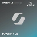 【GW期間限定！5000円以上で3 OFFクーポン】 STIGA スティガ 卓球 ラージボール用表ソフトラバー MAGNIFY LB マグニファイ LB BLACK 特厚 1713020122