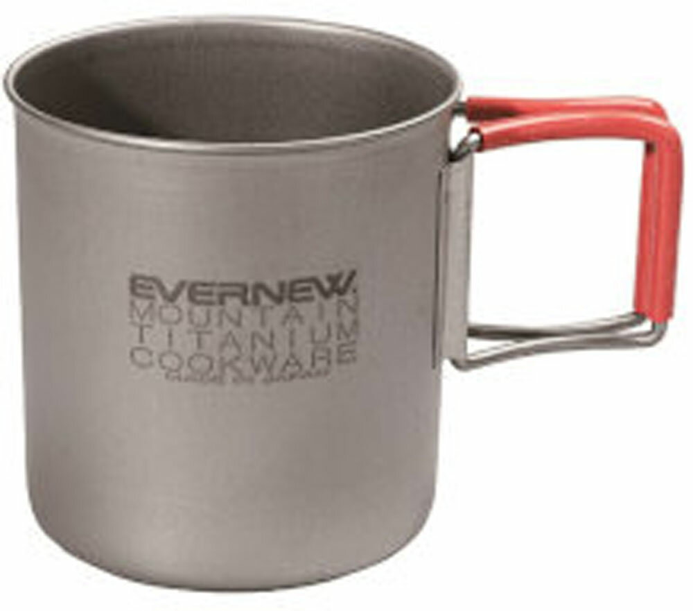 【最大5％OFFクーポン＆P最大10倍 10/18まで！】 エバニュー Evernew アウトドア チタン FH マグ 400 Ti FH Mug 400 キャンプ バーベキュー クッカー ソロキャンプ 直火 シェラカップ 調理 キャンプ用品 ソロキャンプ ECA542