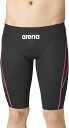 【7月26日2時まで 最大3%OFFクーポン&P最大10倍】 アリーナ arena スイミング ボーイズ 競泳用水着 ジュニアハーフスパッツ 水泳 ARN1022MJ BKPK